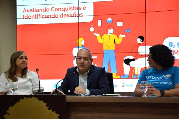 Promotor do Centro de Apoio Operacional da Infância e Juventude do Amapá (CAO-IJ MP-AP) , Miguel Ferreira, parceiro das ações pela implementação da Lei da Escuta Protegida no estado do Amapá