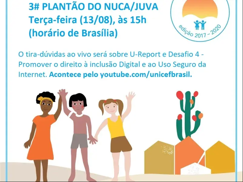 #3 Plantão NUCA_JUCA acontece nesta terça-feira (13/08)