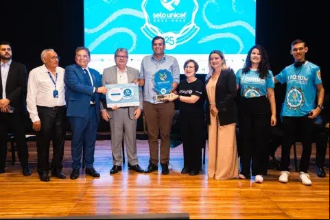 Cerimônia Selo UNICEF Paraíba