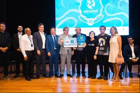 Cerimônia Selo UNICEF Paraíba