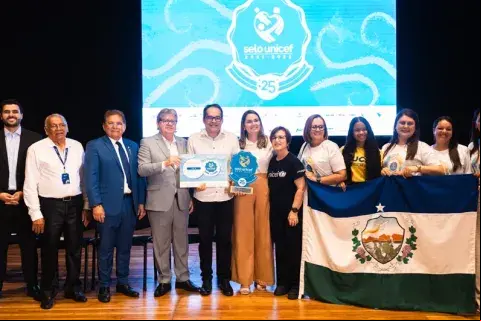 Cerimônia Selo UNICEF Paraíba
