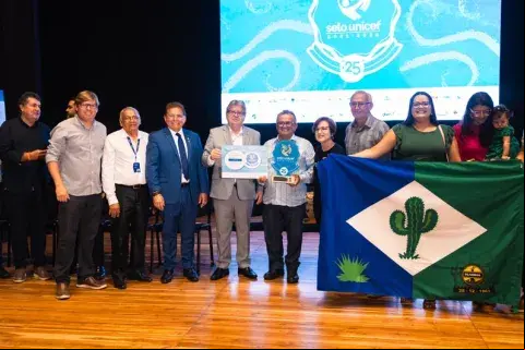 Cerimônia Selo UNICEF Paraíba