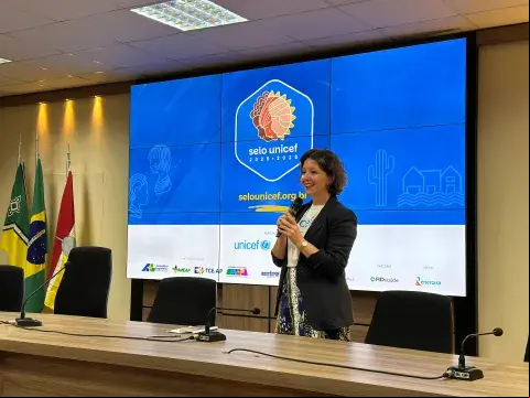 Apresentação do Selo Unicef 2025-2028.